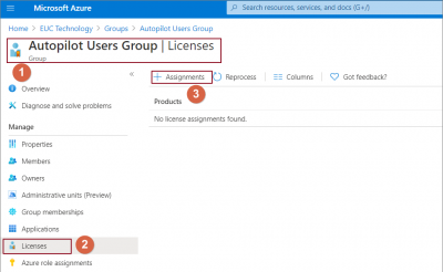 Assign Intune License 4